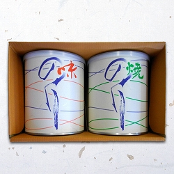 焼海苔・味付海苔　Ｌ缶　2本入