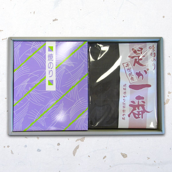 全型焼海苔3帖＋  味付海苔（是が一番）